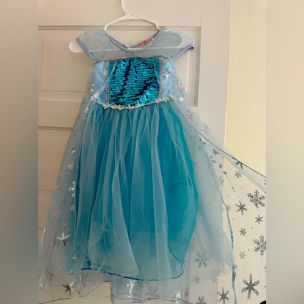 Elsa Frozen inspired costume